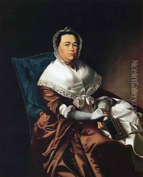 Mrs. James Russell (Katherine Graves) Oil Painting - John Singleton Copley