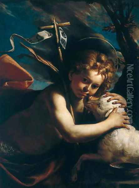 Young St John the Baptist Oil Painting - Mattia Preti