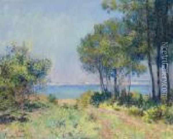 Les Sapins A Varengeville Oil Painting - Claude Oscar Monet