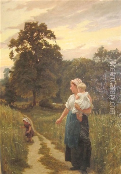 Come Along! Oil Painting - Frederick Morgan