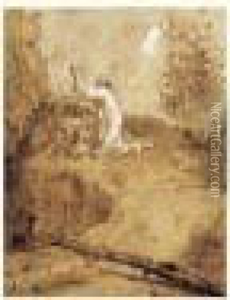 Le Christ Au Jardin Des Oliviers Oil Painting - Giovanni Domenico Tiepolo