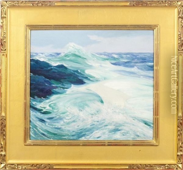Seascape Oil Painting - Corwin Knapp Linson