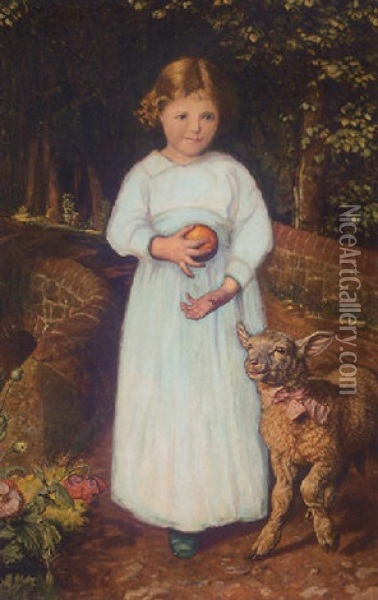 Miss Flamborough Oil Painting - William Holman Hunt