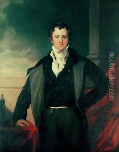 Sir Humphry Davy Oil Painting - Sir Thomas Lawrence