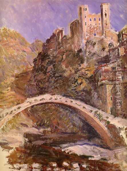 The Castle At Dolceacqua Oil Painting - Claude Oscar Monet