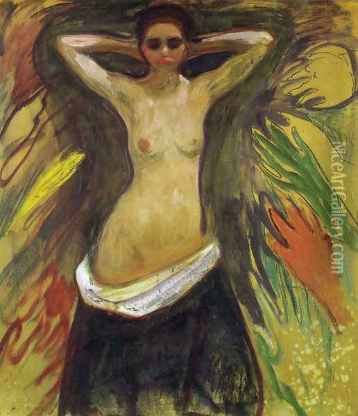 Hands 1894 Oil Painting - Edvard Munch