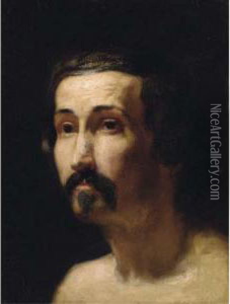Portrait Of A Gentleman, Bust-length Oil Painting - Sir Lawrence Alma-Tadema