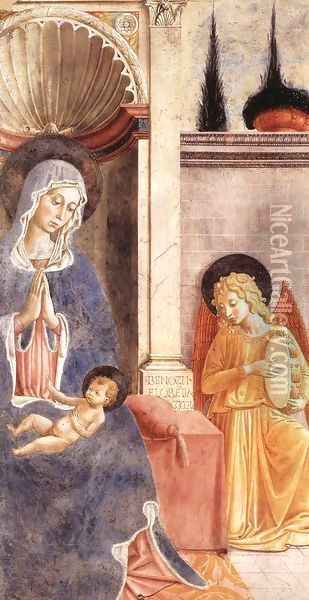 Madonna and Child 2 Oil Painting - Benozzo di Lese di Sandro Gozzoli