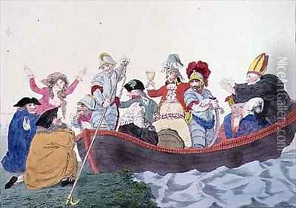 Non Commission Officers embarking for Botany Bay Oil Painting - John Boyne