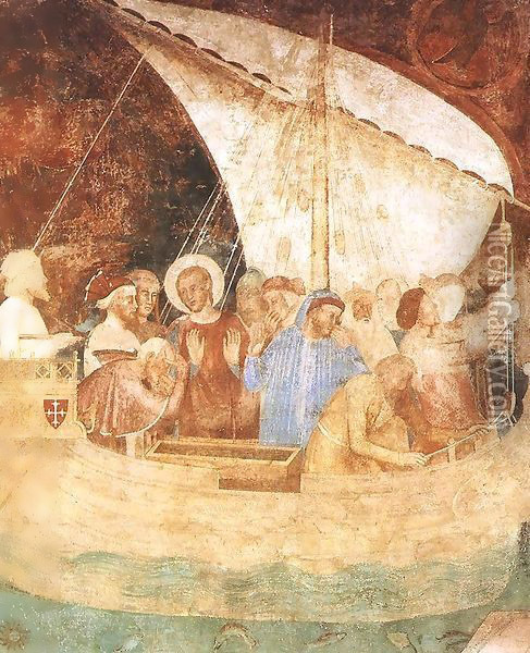 Scenes from the Life of St Rainerus Oil Painting - Andrea Bonaiuti da Da Firenze