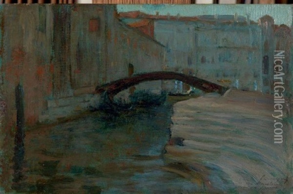 Vue Du Campo San Vio, Venise Oil Painting - John Lavery