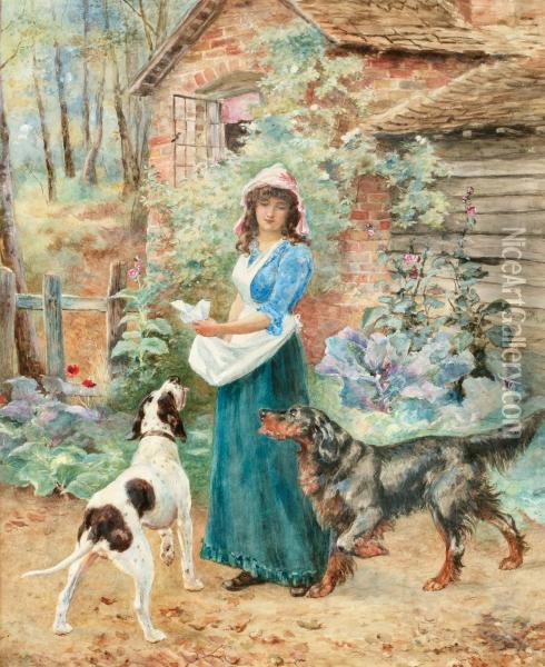 England - Oil Painting - Arthur Drummond