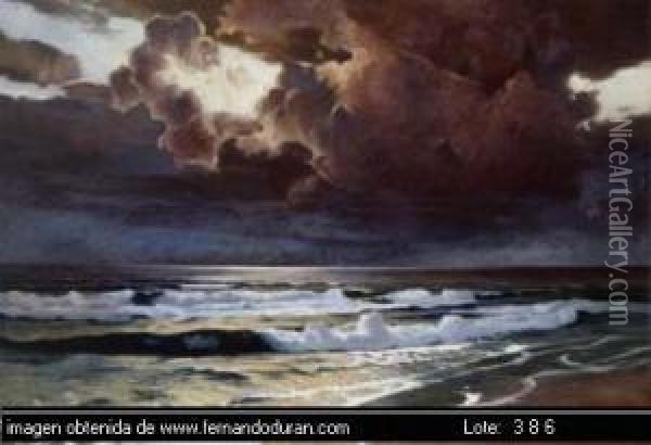 Senza Titolo Oil Painting - Andres Larraga Y Montaner