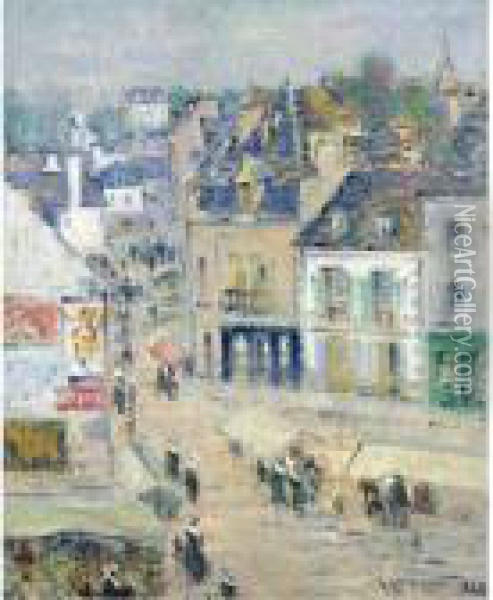 Pont-aven, Temps Gris Oil Painting - Gustave Loiseau