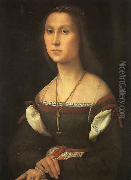 The Mute Woman Oil Painting - Raphael