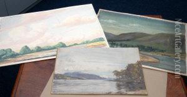 Loch Rannoch Oil Painting - Henry Daniel Chadwick