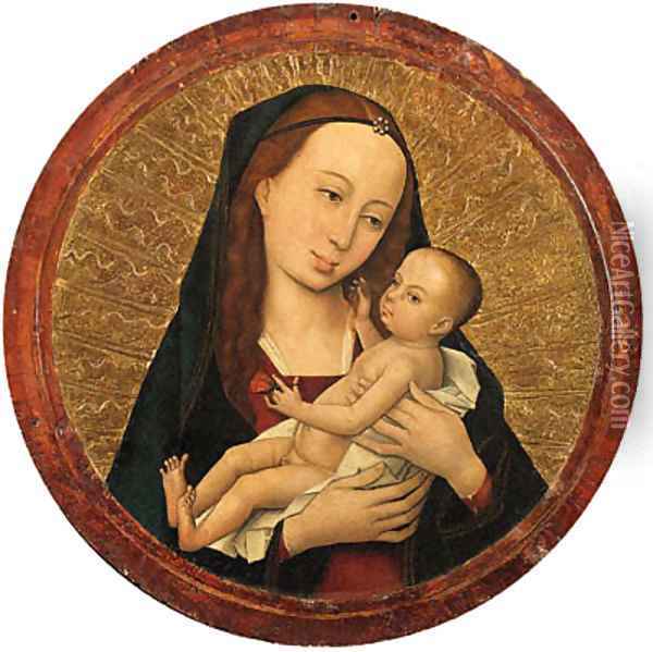 The Virgin and Child Oil Painting - The Master Of The Life Of The Virgin