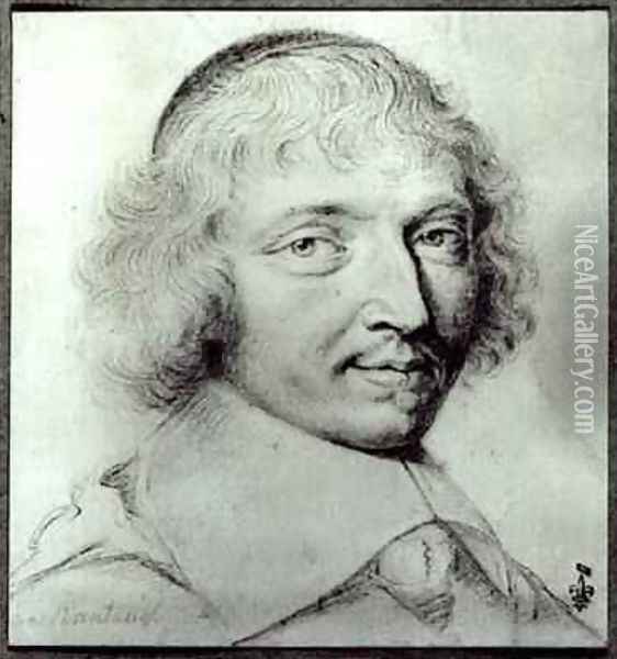 Portrait of a Man 1653 Oil Painting - Robert Nanteuil