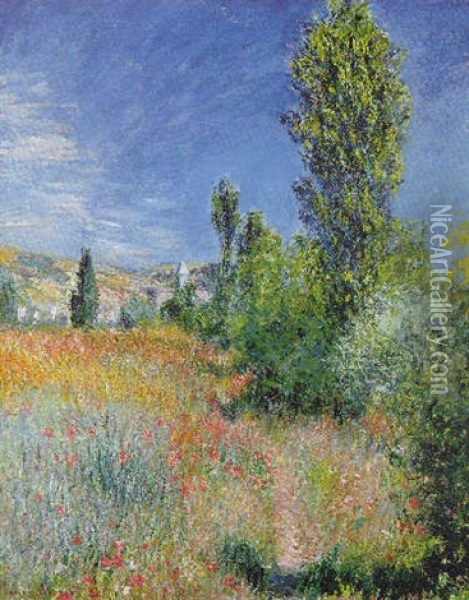 Paysage Dans L'ile Saint-martin Oil Painting - Claude Monet