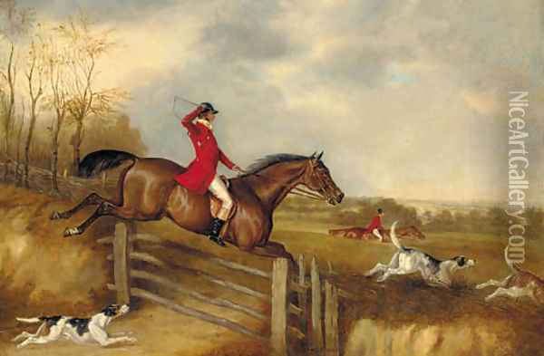 Over the gate Oil Painting - David of York Dalby