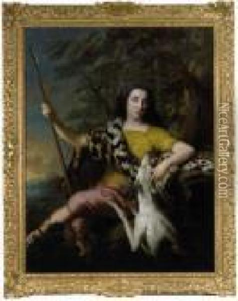 Portrait Presume De Scipion Louis Joseph De La Garde, Marquis Dechambonas (1702-1765) Oil Painting - Jean-Marc Nattier