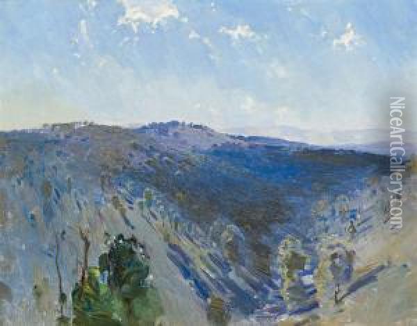 Christmas Hills Oil Painting - Theodore Penleigh Boyd