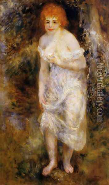 The Spring Oil Painting - Pierre Auguste Renoir
