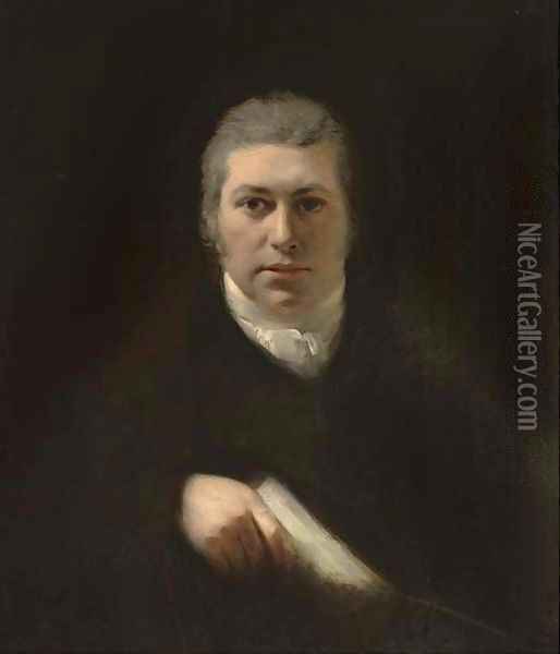 Portrait of a gentleman Oil Painting - Joseph Mallord William Turner