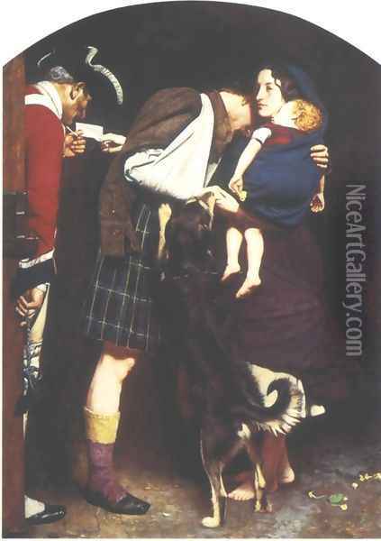 Order of Release 1746 Oil Painting - Sir John Everett Millais