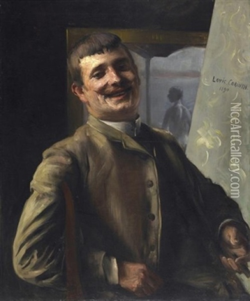 Portrat Des Malers Karl Bubitz Oil Painting - Lovis Corinth
