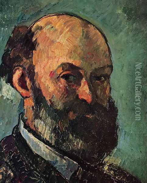 Self Portrait5 Oil Painting - Paul Cezanne