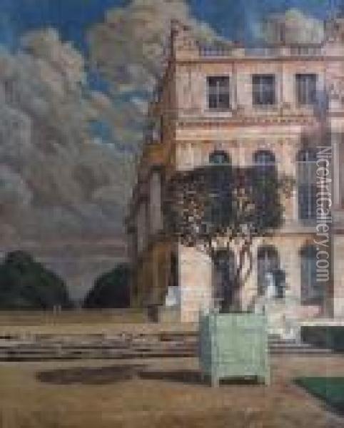 Versailles Oil Painting - Wynford Dewhurst