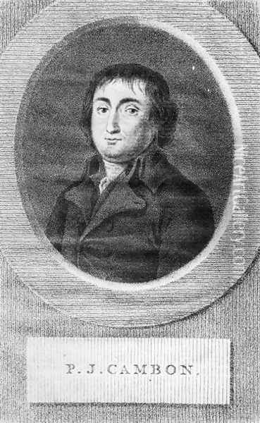 Portrait of Pierre Joseph Cambon (1756-1820) Oil Painting - Lambertus Antonius Claessens