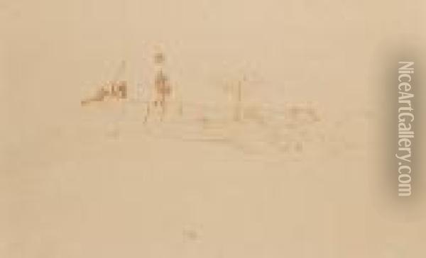 Auf Tauchende Krieger Oil Painting - Paul Klee
