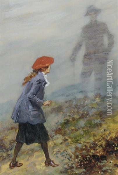 Sallie Oil Painting - Gordon Frederick Browne