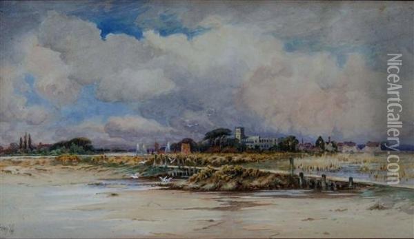 Christchurch Oil Painting - Sidney Pike