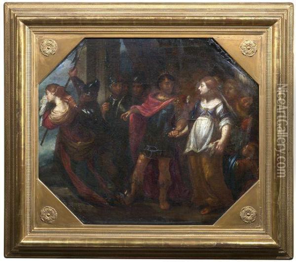 Mythologische Szene Oil Painting - Pietro Dandini