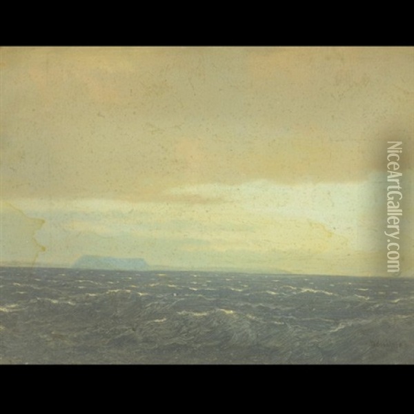 Sailing Off The Coast Oil Painting - William Bradford