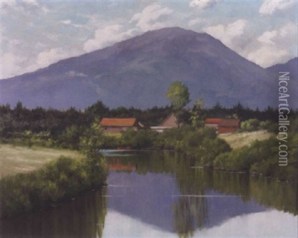 Wilmington Notch Oil Painting - John Campbell Phillips