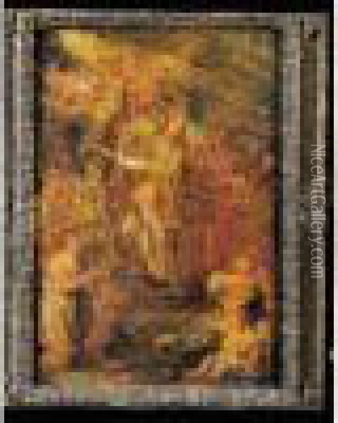 Le Martyre De Saint Cyprien De Carthage Oil Painting - Cornelis I Schut