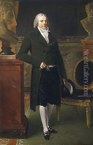 Charles Maurice de Talleyrand Pigord Oil Painting - Pal Mihaltz