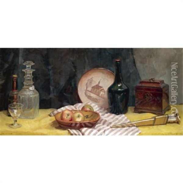 Still Life Oil Painting - James Patterson