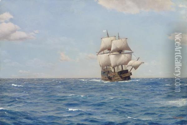 Mayflower Oil Painting - Horacio Garcia