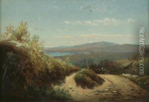Hudson River Oil Painting - Frederick Dickinson Williams