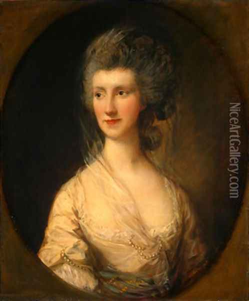 Mrs. John Taylor Oil Painting - Thomas Gainsborough
