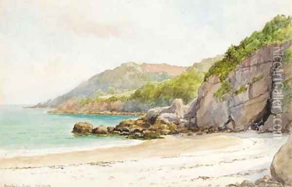 Anstey's Cove Oil Painting - William Tomkins