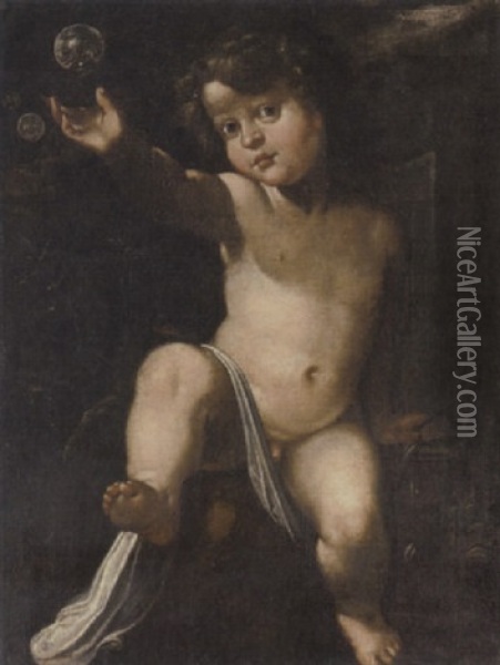 Homo Bulla Est Oil Painting - Cristoforo Roncalli
