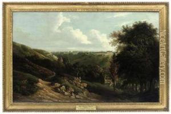 The King's Valley, Jersey Oil Painting - John Young