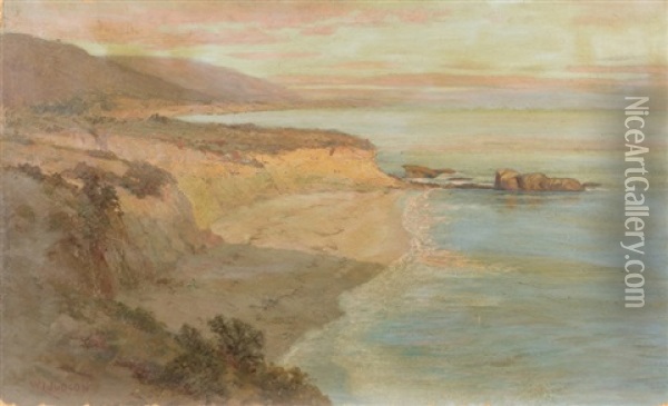 Laguna Cliffs Oil Painting - William Lee Judson