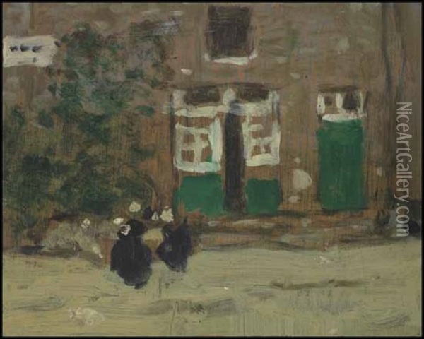 Brittany Oil Painting - James Wilson Morrice